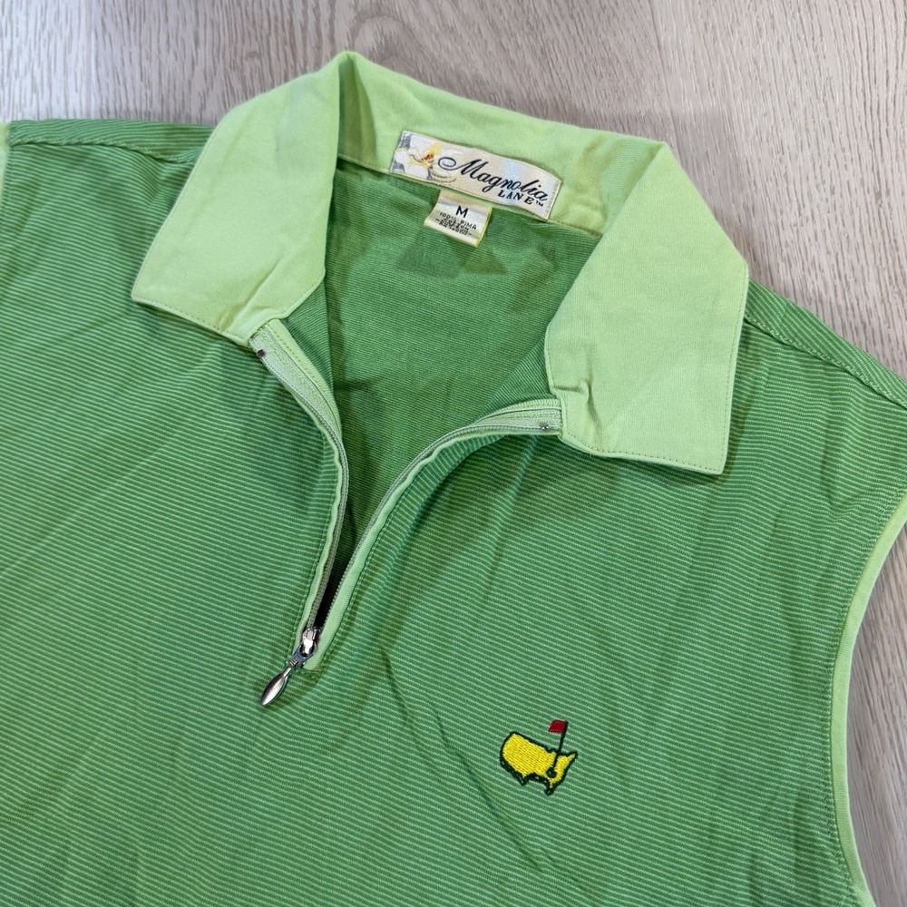 Magnolia Lane Masters Women's Golf Sleeveless Polo Size Medium